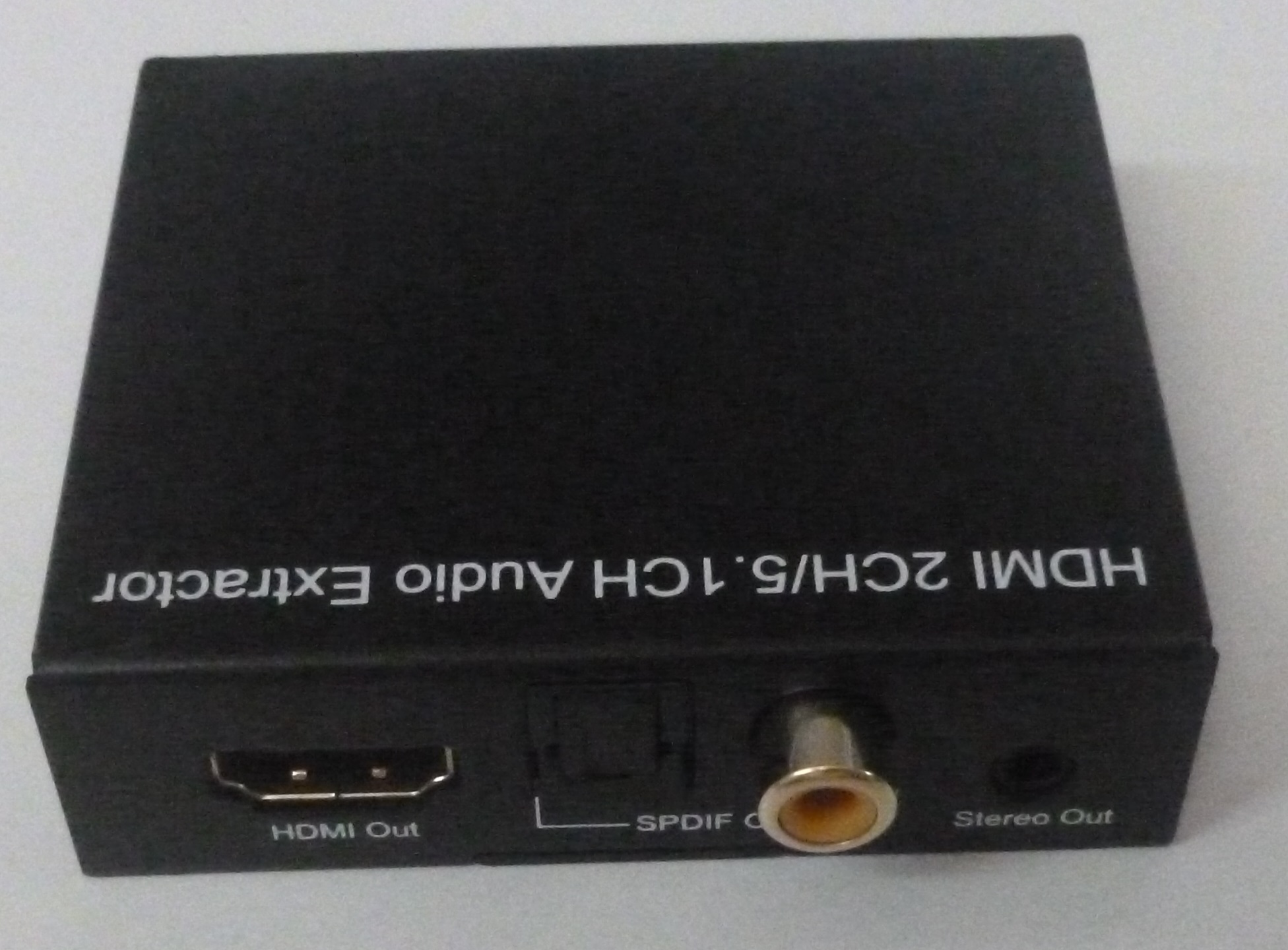 2-CH / 5.1-CH HDMI Audio Extractor Black (OEM)